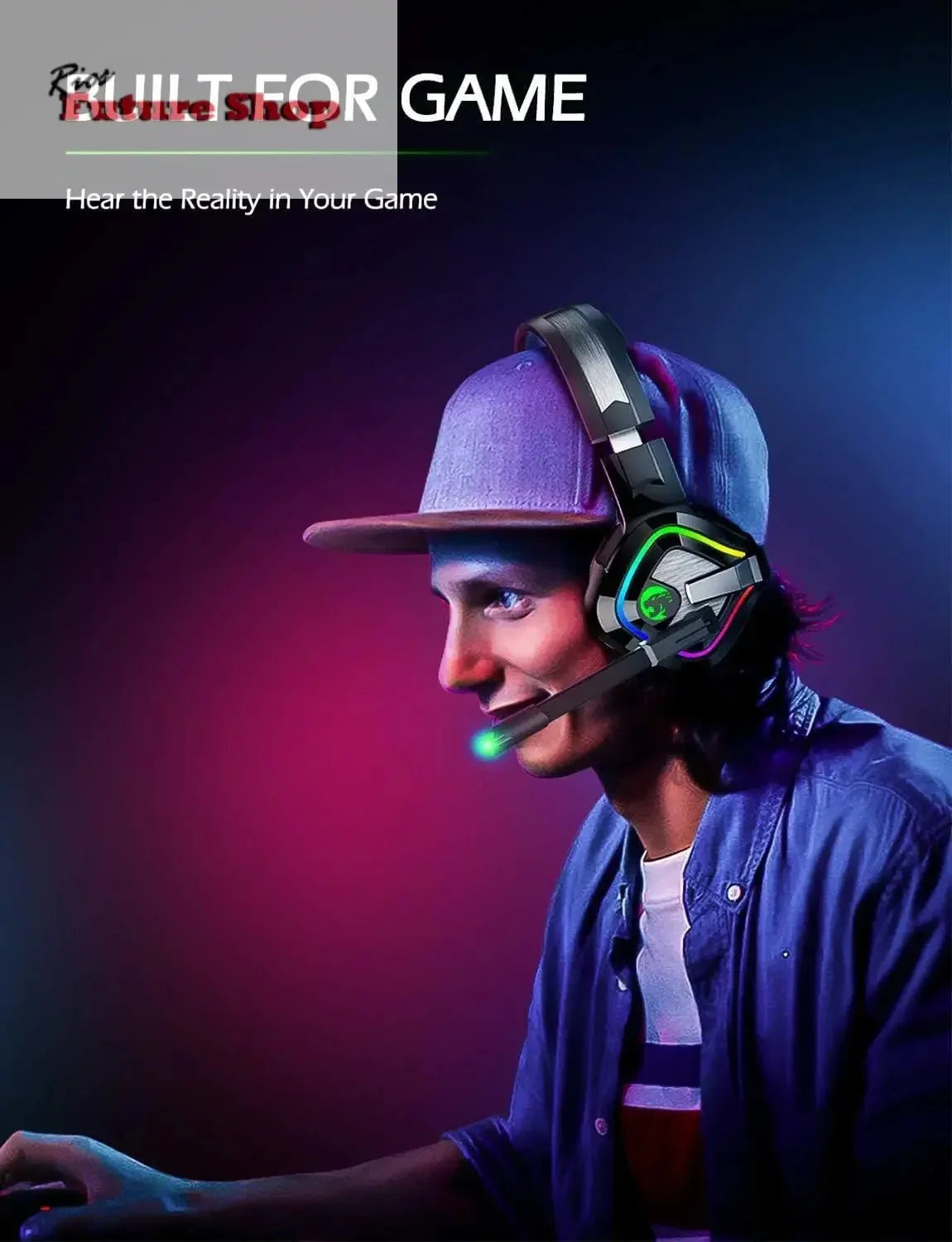 Headset Gaming A66 -Mic e Noise Canceling - Rios Future Shop