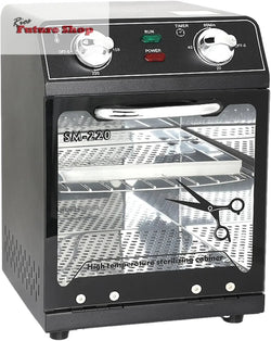 Henlivy Esterilizador de alta temperatura, máximo 220 °C, con control de temperatura y temporizador, para peluquería, spa, salón de uñas, esterilizador de herramientas - Rios Future Shop