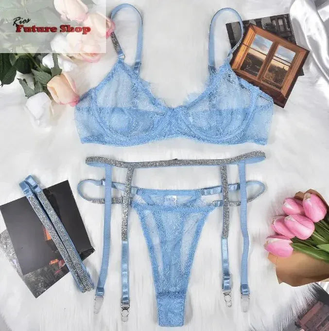 Hot Drill Ribbon Sexy Lingerie - Rios Future Shop