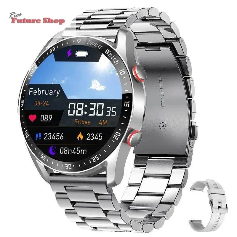HW20 Smart Watch Business Stainless Steel - Rios Future Shop