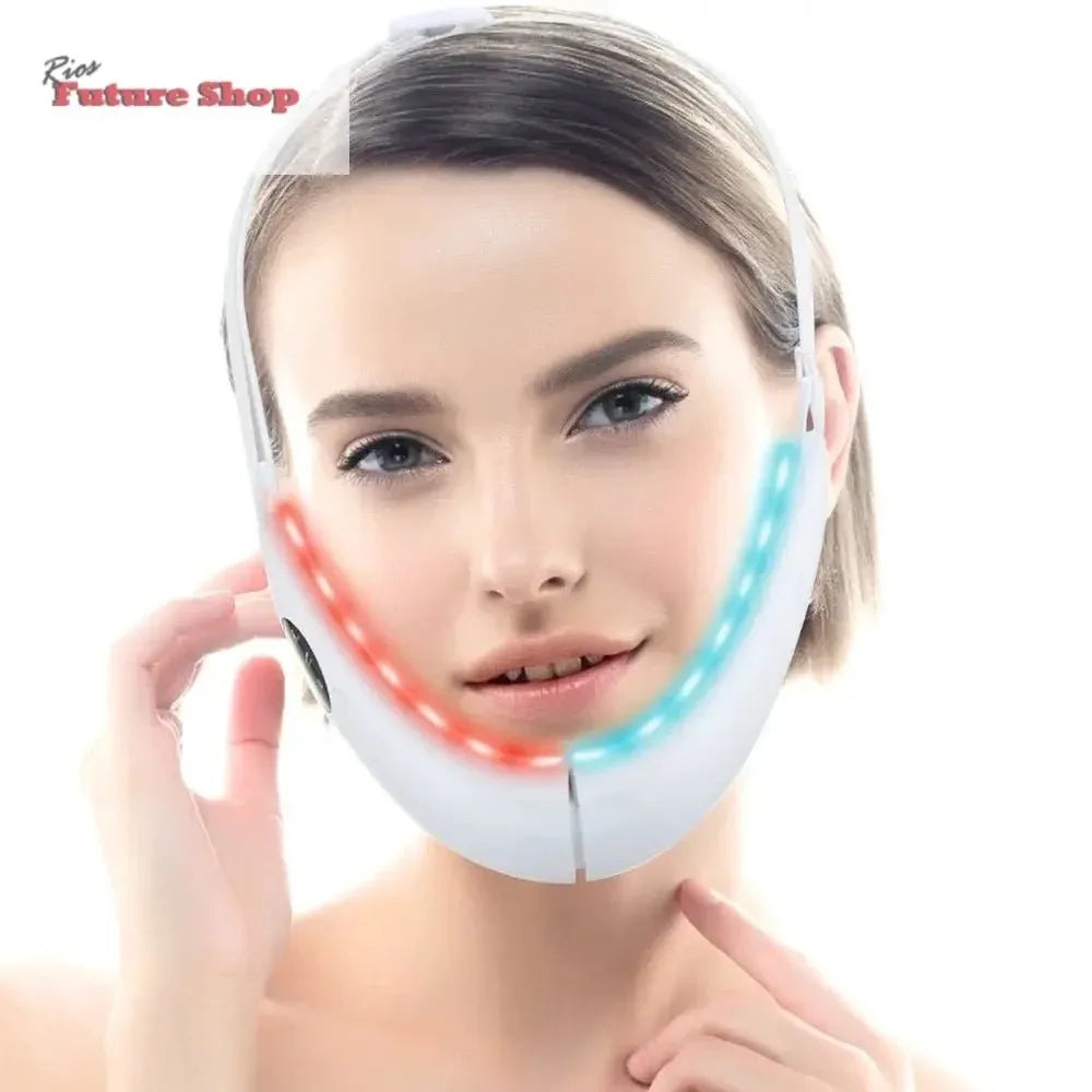 Instrumento multifuncional de beleza facial para lifting e afinamento facial - Rios Future Shop