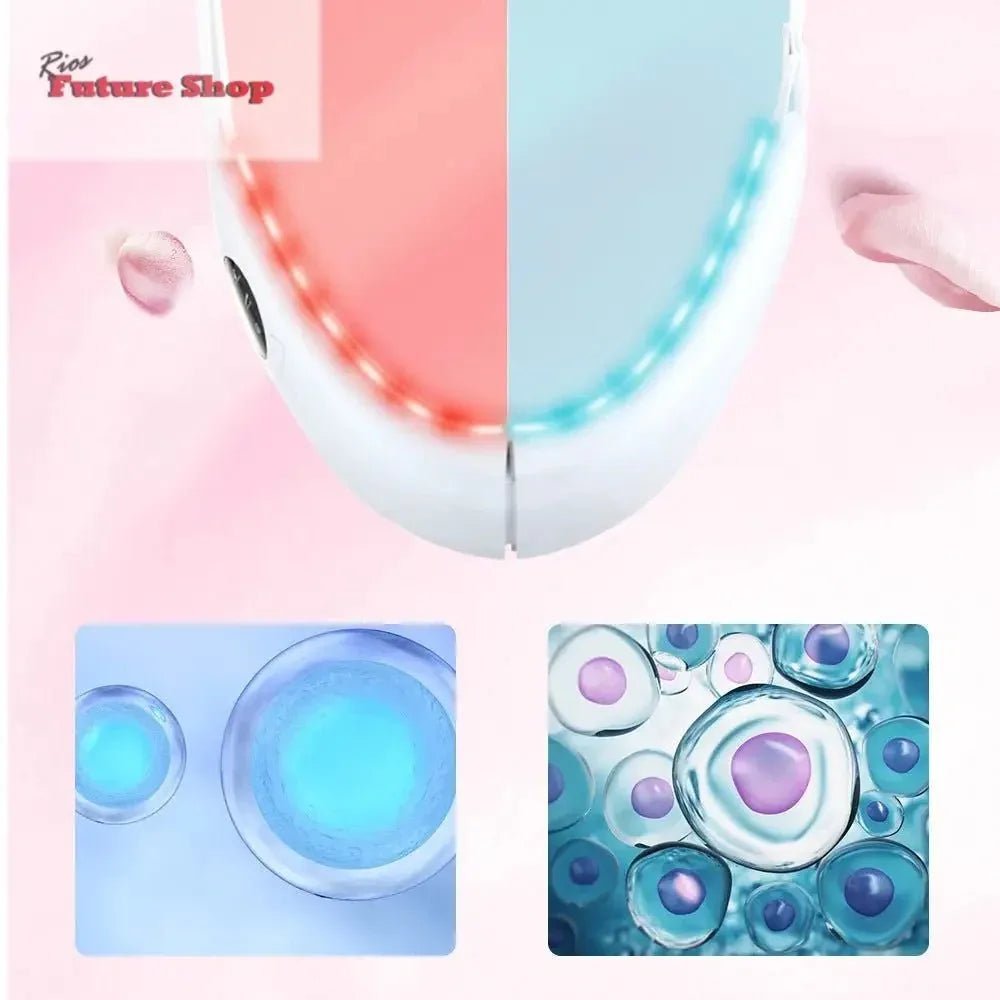 Instrumento multifuncional de beleza facial para lifting e afinamento facial - Rios Future Shop