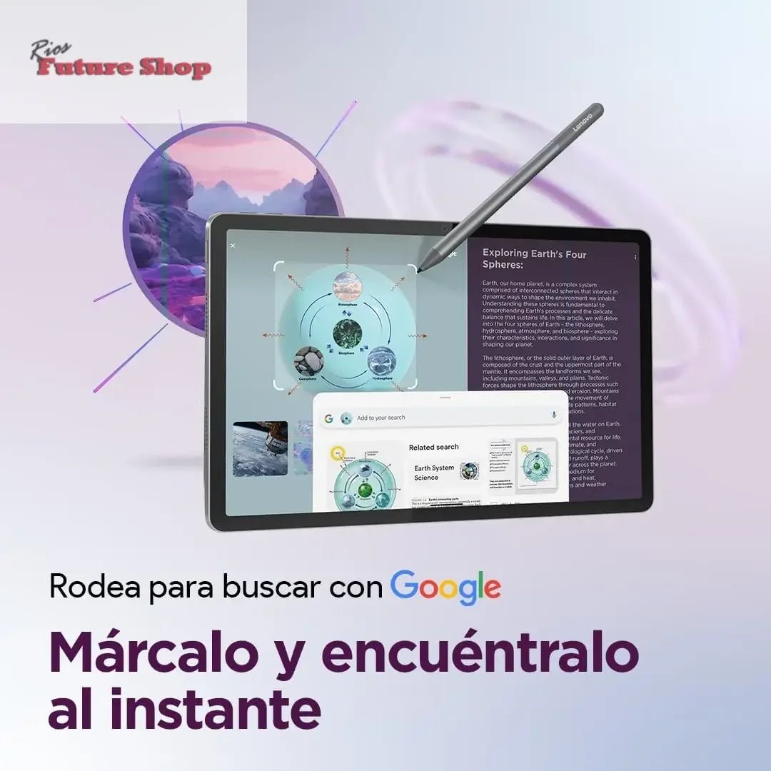 Lenovo Idea Tab 11" Tablet - Stunning 2.5K Display with Keyboard & Pen for Ultimate Creativity - Rios Future Shop