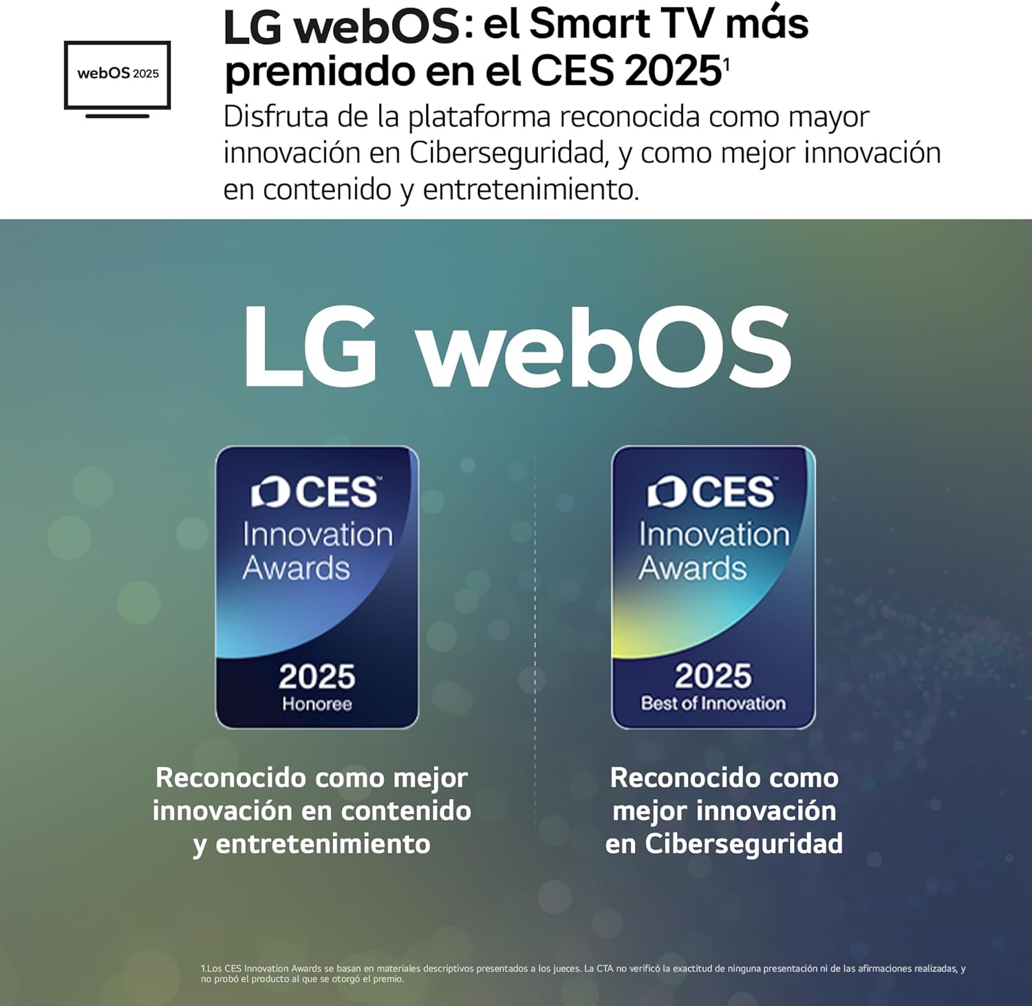 LG 55UA73006LA - TV 55", UHD 4K, WebOS 25, Ultimate IA, HDR10 Pro, Super Upscaling, Dolby Digital Plus, Google Assistant, Black
