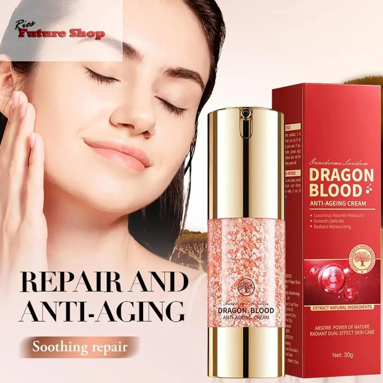 Locion Antiedad Sangre de Dragon - Rios Future Shop