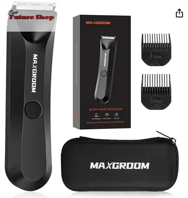 Men's body shaving machine