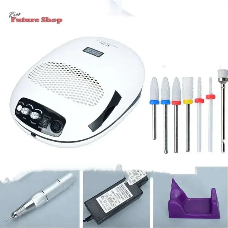 Maquina de remoção de Unhas Gel com Aspirador - Rios Future Shop