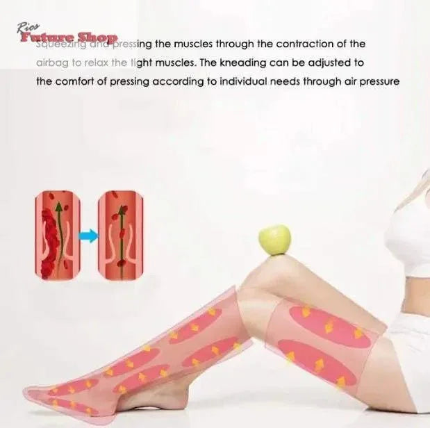 Massageador profissional de Pressoterapia - Rios Future Shop