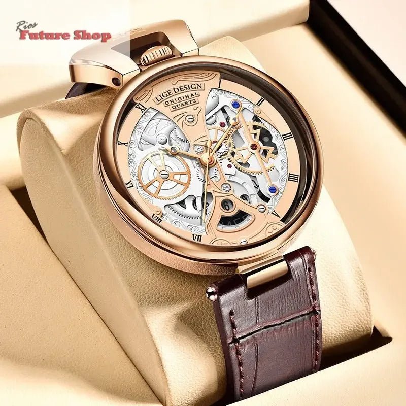 Men's Watch Fashion Waterproof Wrist Watch - Rios Future Shop