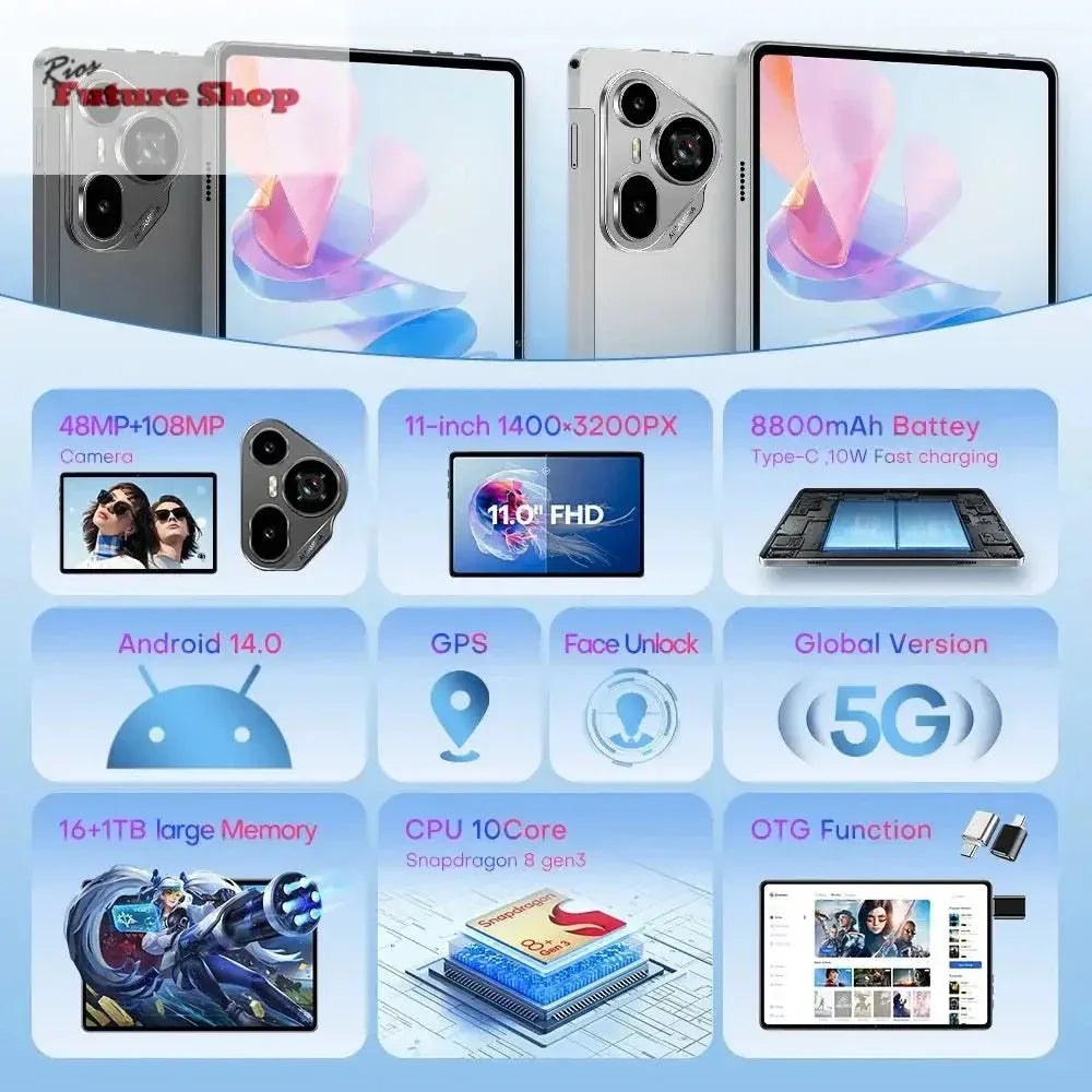 MI Tablet Pad 7 Ultra Android 11" - Rios Future Shop