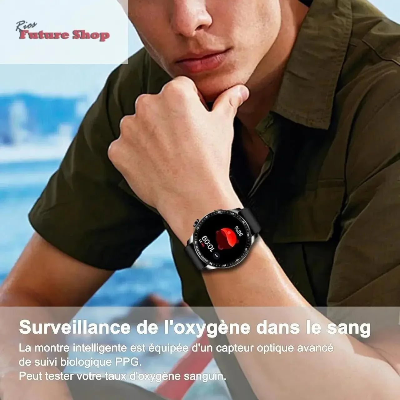 MS3 Smartwatch RIOS FUTURE SHOP - Rios Future Shop