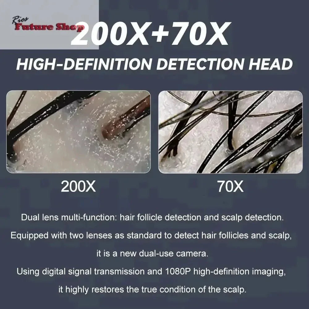 Multifunctional 15 inch 5 In 1 High Frequency Hair Scalp Machine - Rios Future Shop