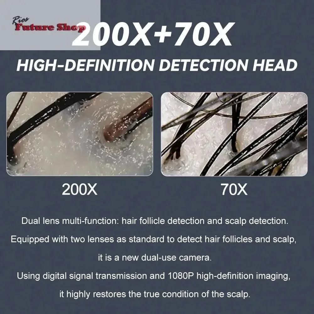 Multifunctional 15 inch 5 In 1 High Frequency Hair Scalp Machine - Rios Future Shop