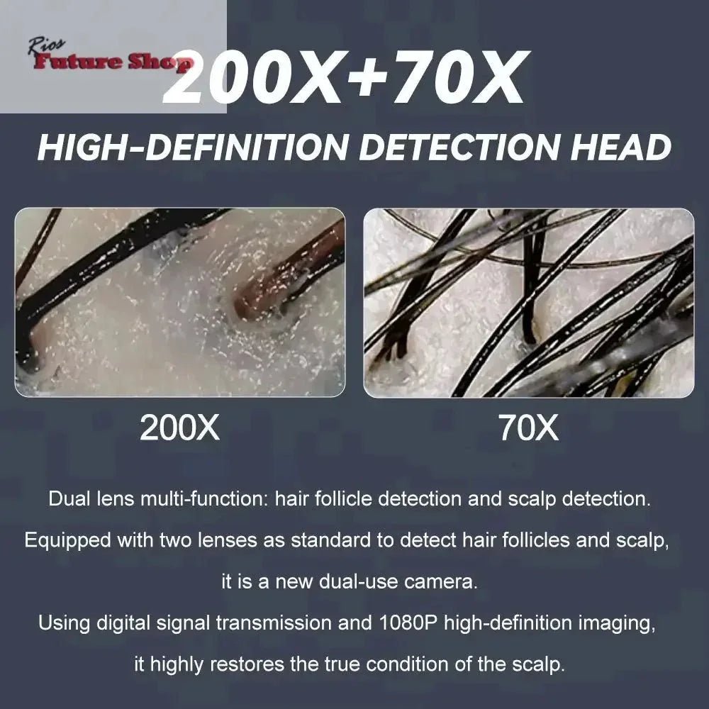 Multifunctional 15 inch 5 In 1 High Frequency Hair Scalp Machine - Rios Future Shop