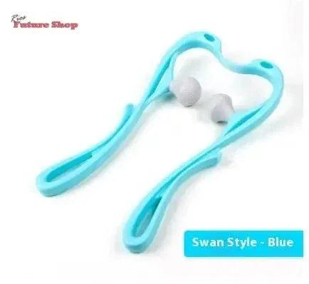 Multifunctional Manual Six-wheel Neck Massager Massage Relieve Roller Massage Tool - Rios Future Shop