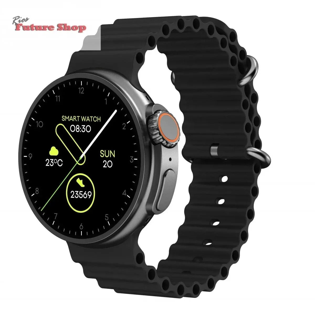 New K9 Smart Watch 1.39 Round Screen, NFC - Rios Future Shop