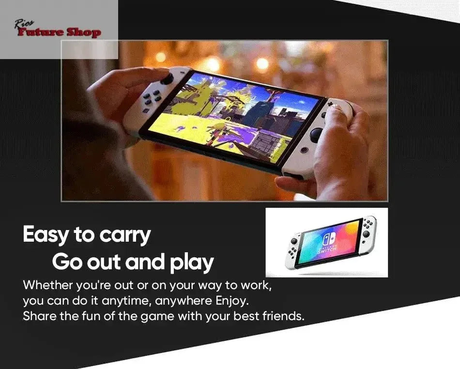 Nintendo Switch OLED Model 7 Inch Screen Video Game - Rios Future Shop