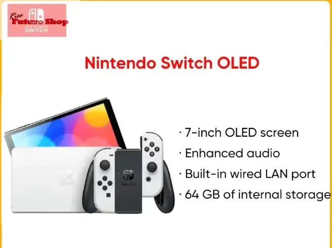 Nintendo Switch OLED Model 7 Inch Screen Video Game - Rios Future Shop