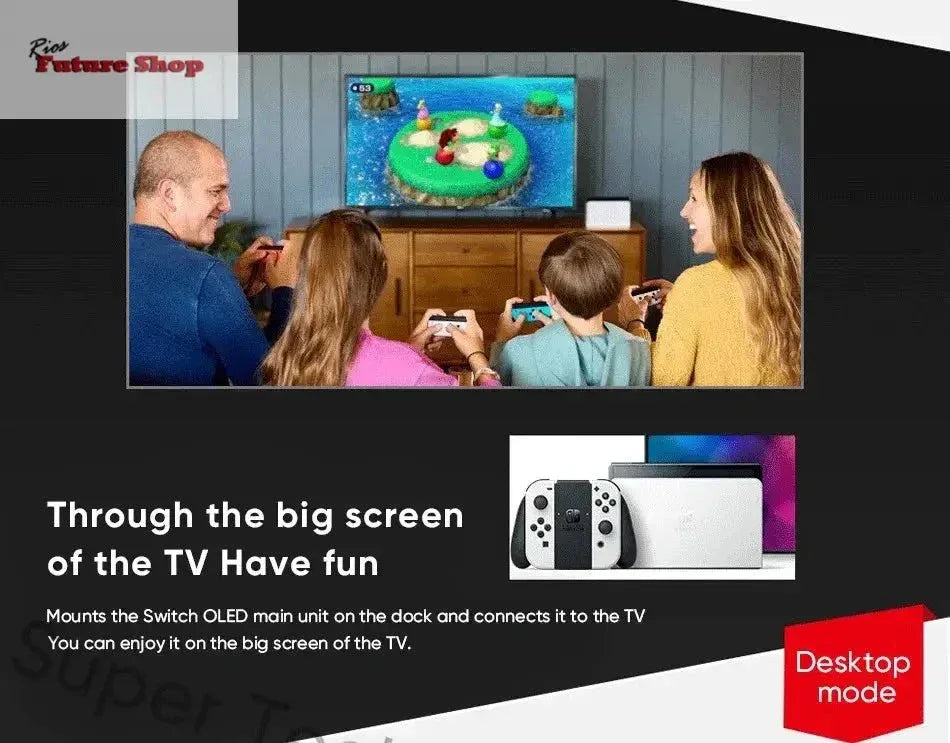 Nintendo Switch OLED Model 7 Inch Screen Video Game - Rios Future Shop