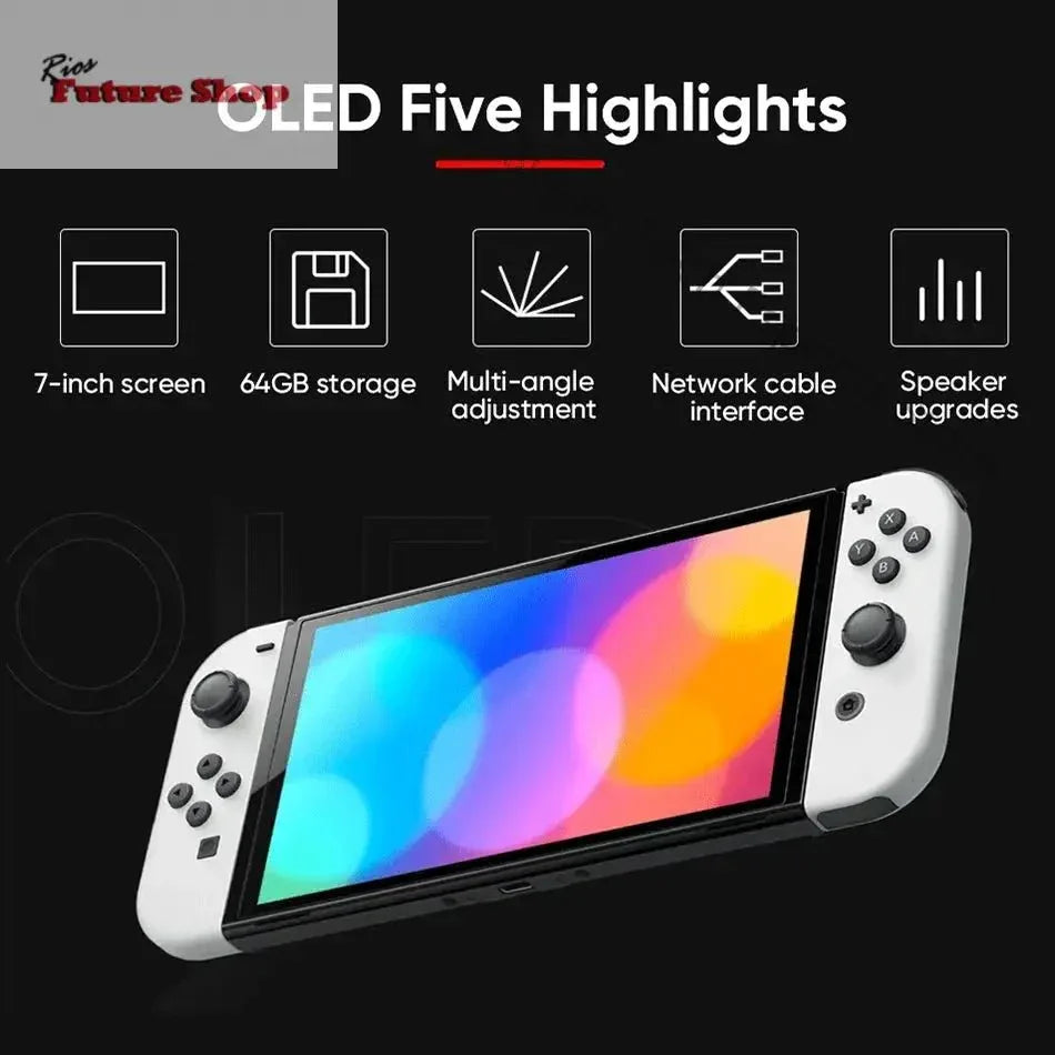 Nintendo Switch OLED Model 7 Inch Screen Video Game - Rios Future Shop