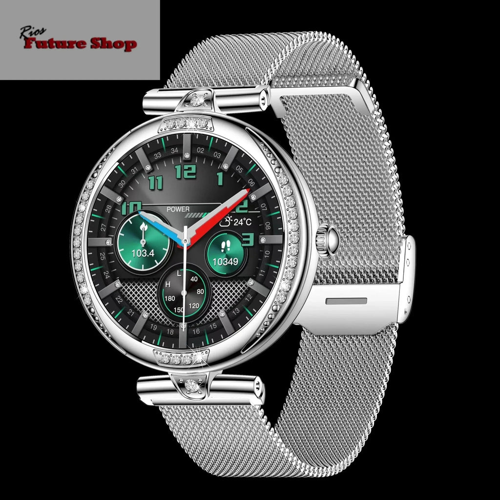 NX17 Pro Smart Watch Fashion Diamond for Ladies - Rios Future Shop