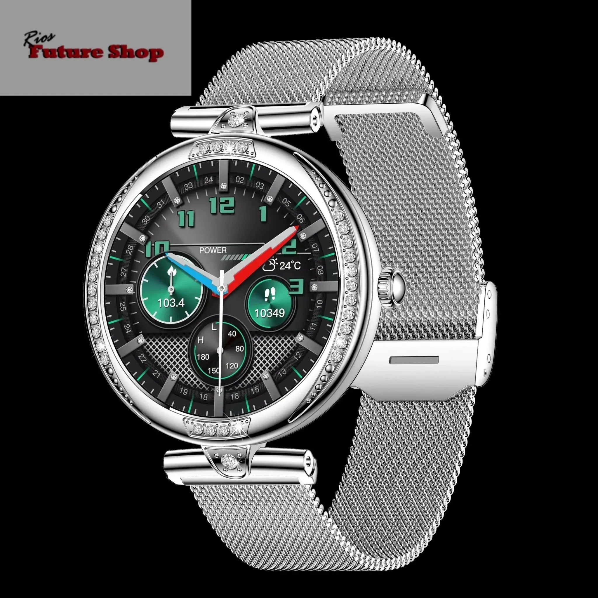 NX17 Pro Smart Watch Fashion Diamond for Ladies - Rios Future Shop