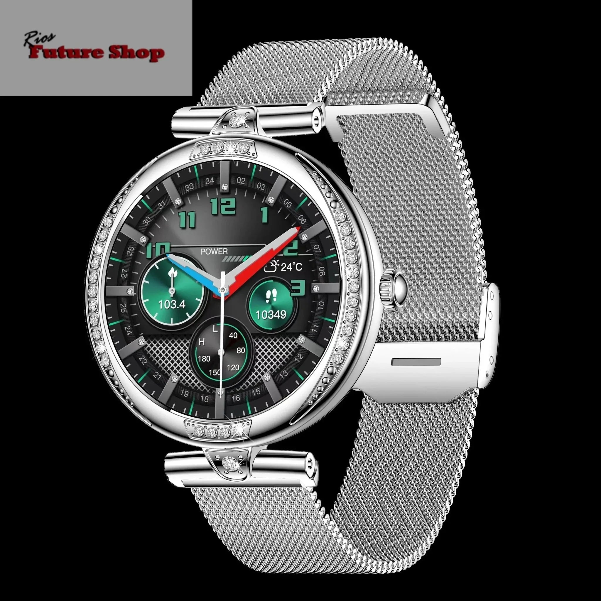 NX17 Pro Smart Watch Fashion Diamond for Ladies - Rios Future Shop