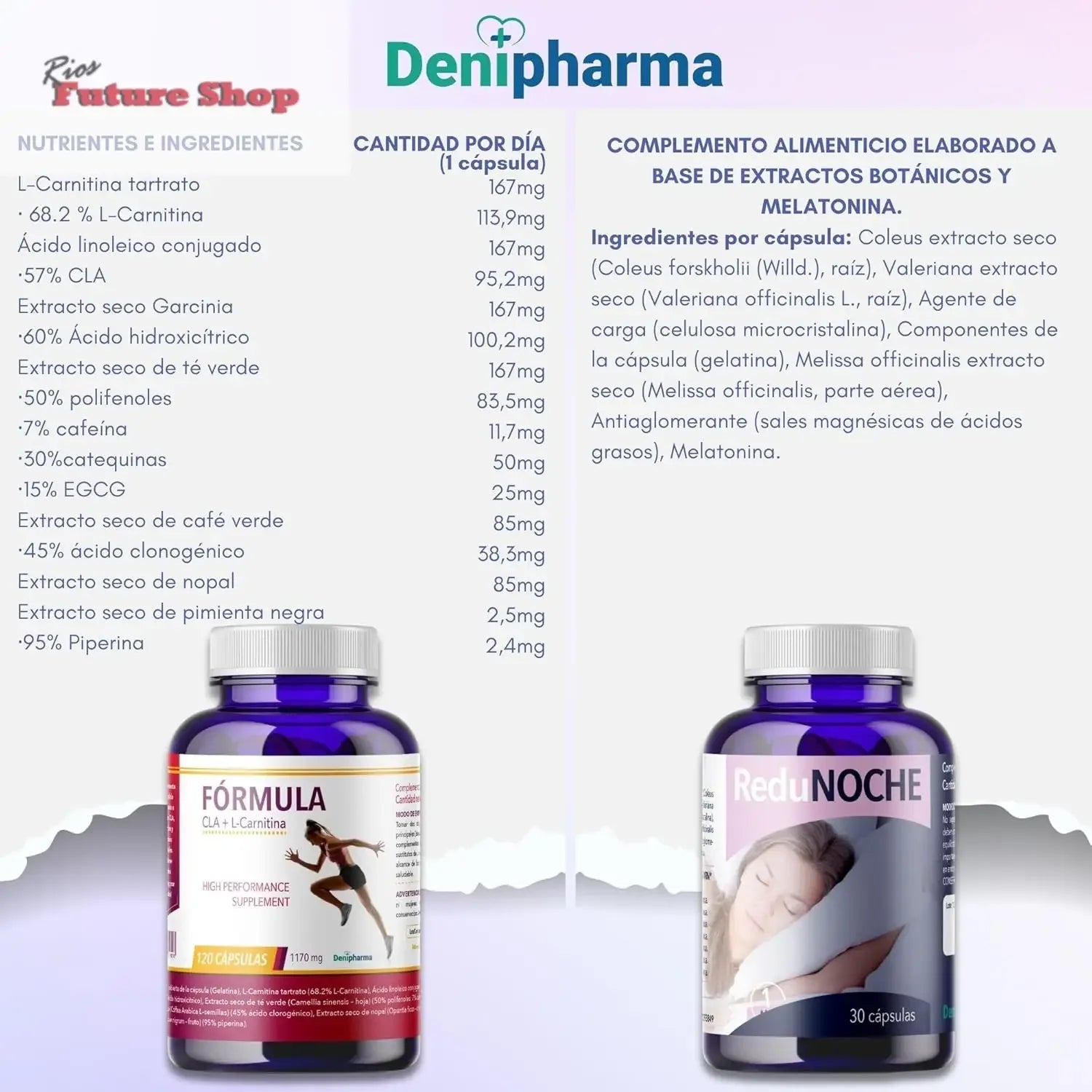 Pack Fórmula CLA + L-Carnitina - Boost Your Energy & Support Weight Loss - Rios Future Shop