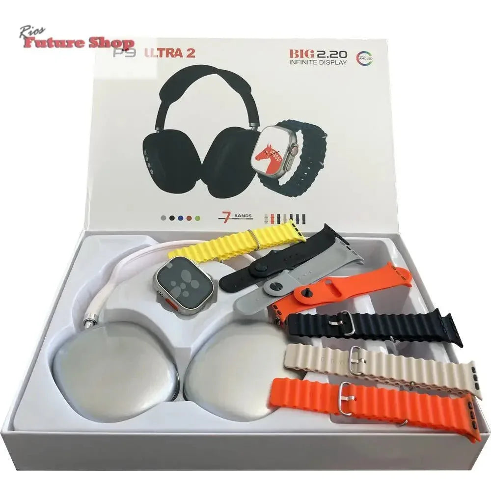 PACK SMART WATCH+AURICULARES DIADEMA - Rios Future Shop