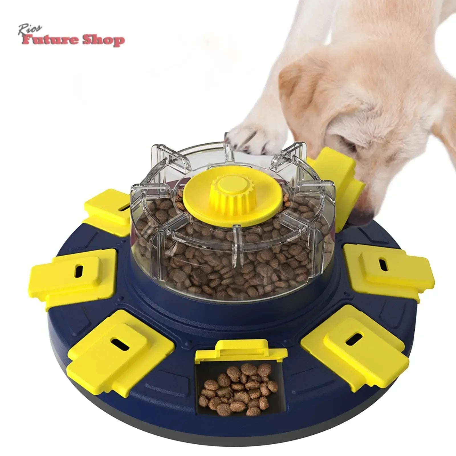 PawPlay Interactive Feeding Toy - Engaging Meal Time Fun for Dogs - Rios Future Shop