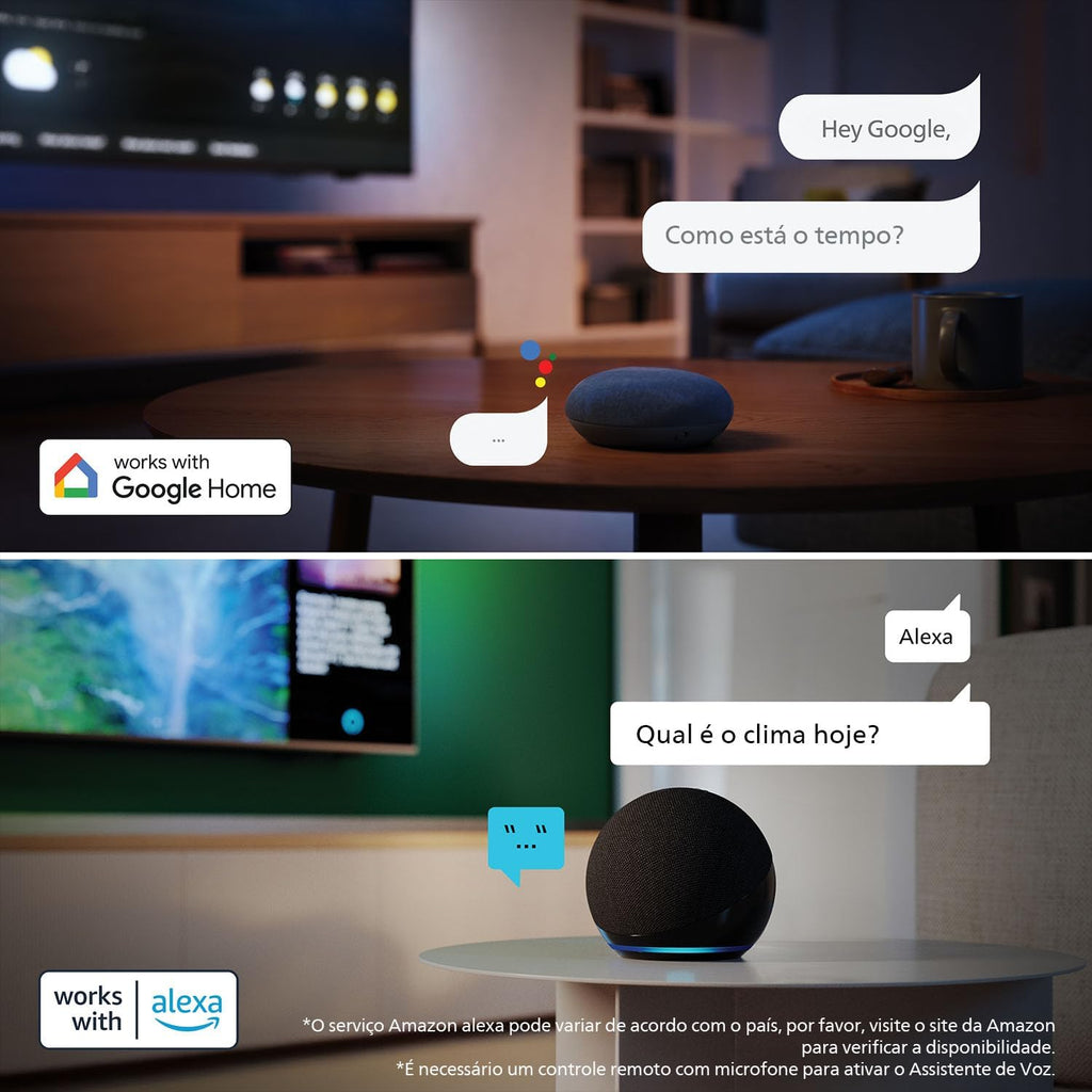 Philips 40PFS6000 HD LED Smart TV - 40" Screen with Pixel Plus, Titan OS Platform and Dolby Digital Sound - Works with Alexa and Google Voice Assistant