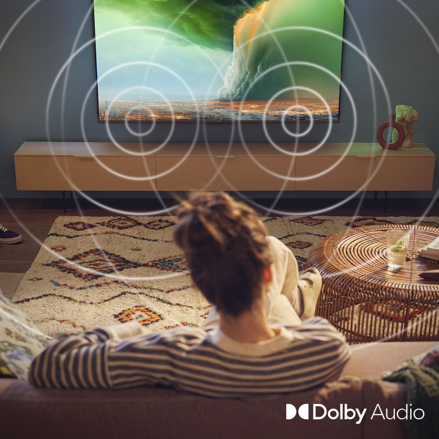 Philips 40PFS6000 HD LED Smart TV - 40" Screen with Pixel Plus, Titan OS Platform and Dolby Digital Sound - Works with Alexa and Google Voice Assistant