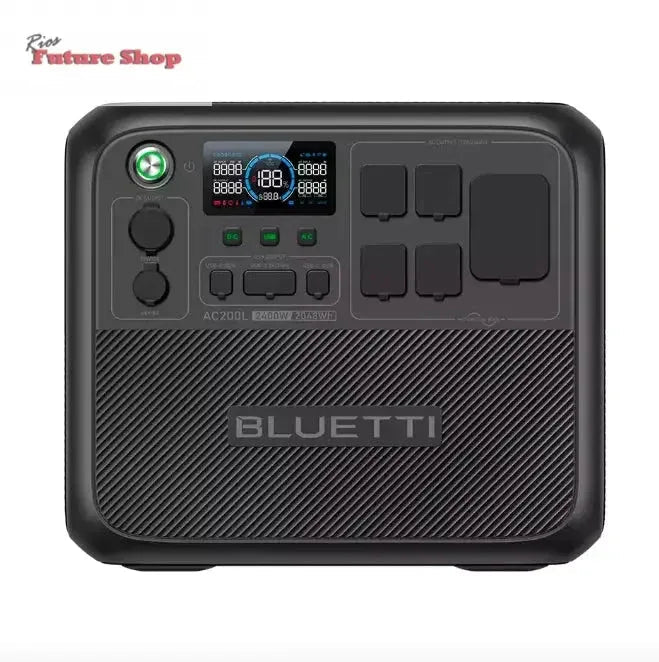 Portable Power Station Solar Generator for Backup 2048Wh 2400W - Rios Future Shop