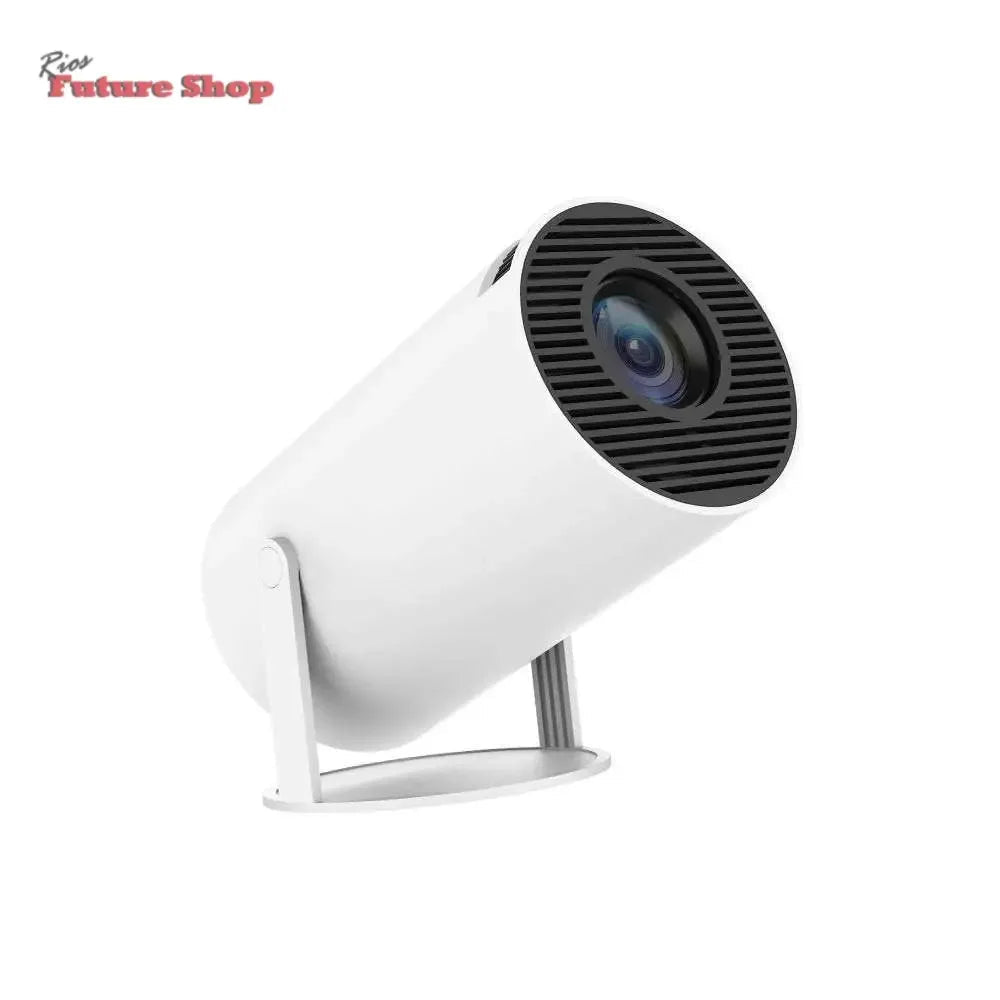 Portable Projector Small Straight Projector for Home Use 180 Degree Projection Angle Auto Focus Home Video Projector - Rios Future Shop