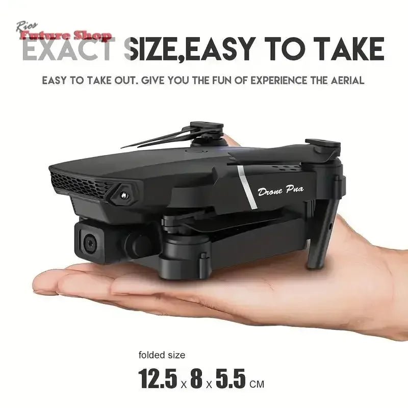 Professional Drone E88 - 4K HD Camera, WiFi FPV &Foldable - Rios Future Shop