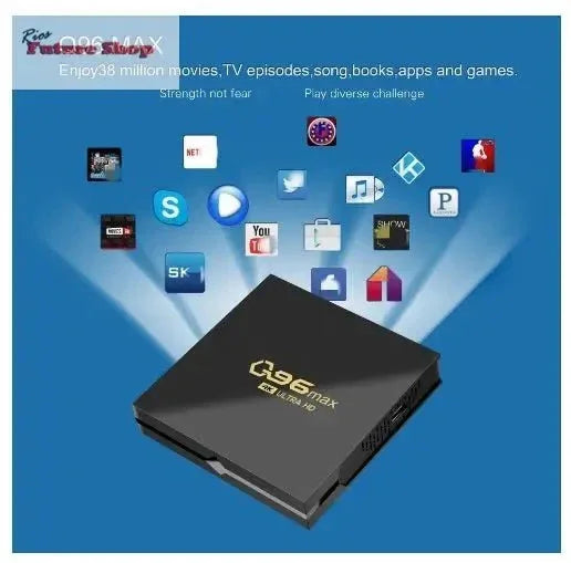 Q96 MAX BOX 4K Set Android - Rios Future Shop