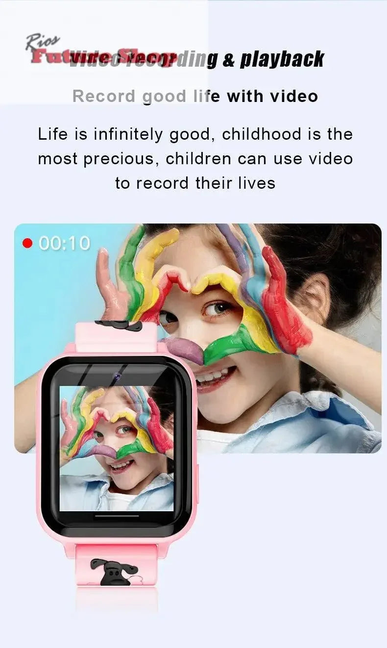 Relogio Inteligente para crianças-Com Gps - Rios Future Shop