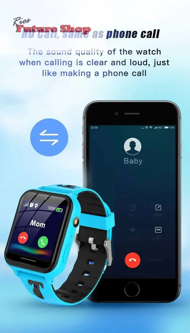 Relogio Inteligente para crianças-Com Gps - Rios Future Shop