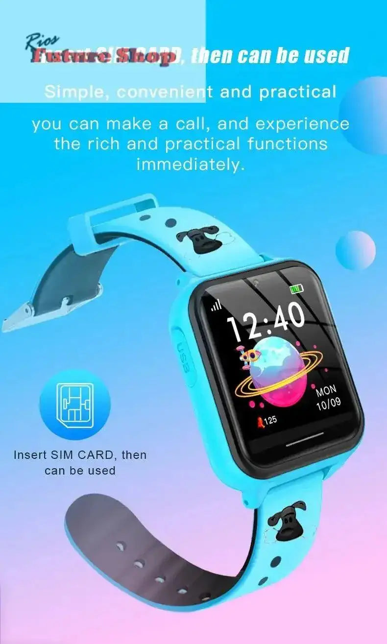 Relogio Inteligente para crianças-Com Gps - Rios Future Shop