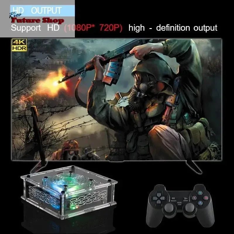 Retro mini video game console with dual systems of PSP/N64 for TV - Rios Future Shop