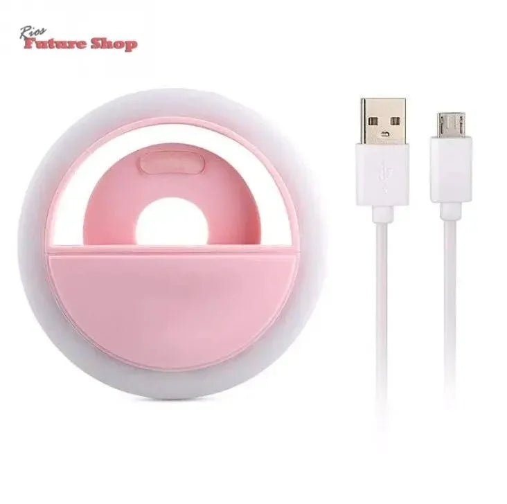Ring Light Luz para celular, modelo de carregamento USB rk12 - Rios Future Shop