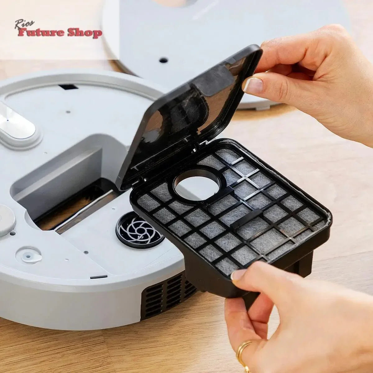 Robot Aspirador Recargable Multifunción 5 en 1 RIOS FUTURE SHOP - Rios Future Shop