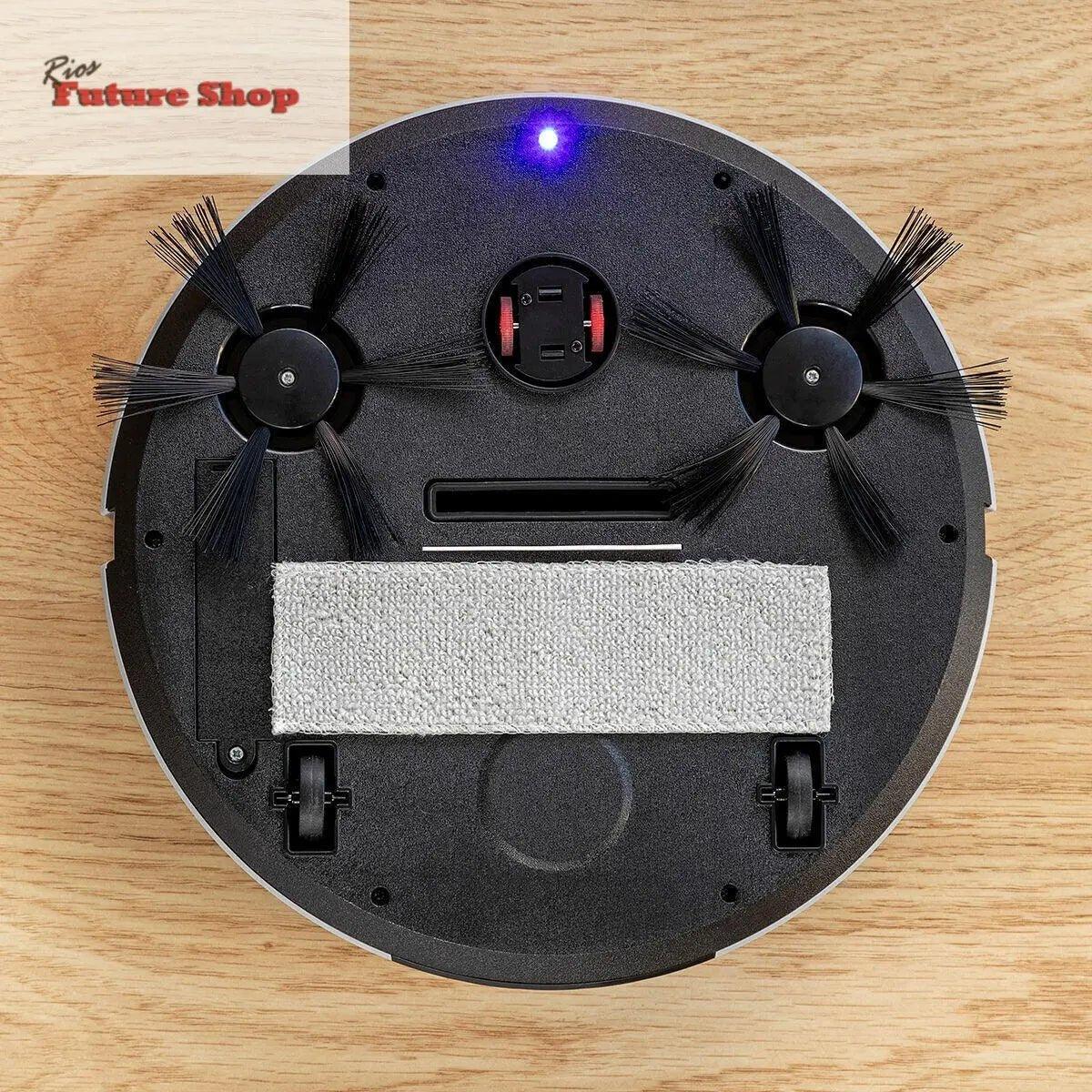 Robot Aspirador Recargable Multifunción 5 en 1 RIOS FUTURE SHOP - Rios Future Shop