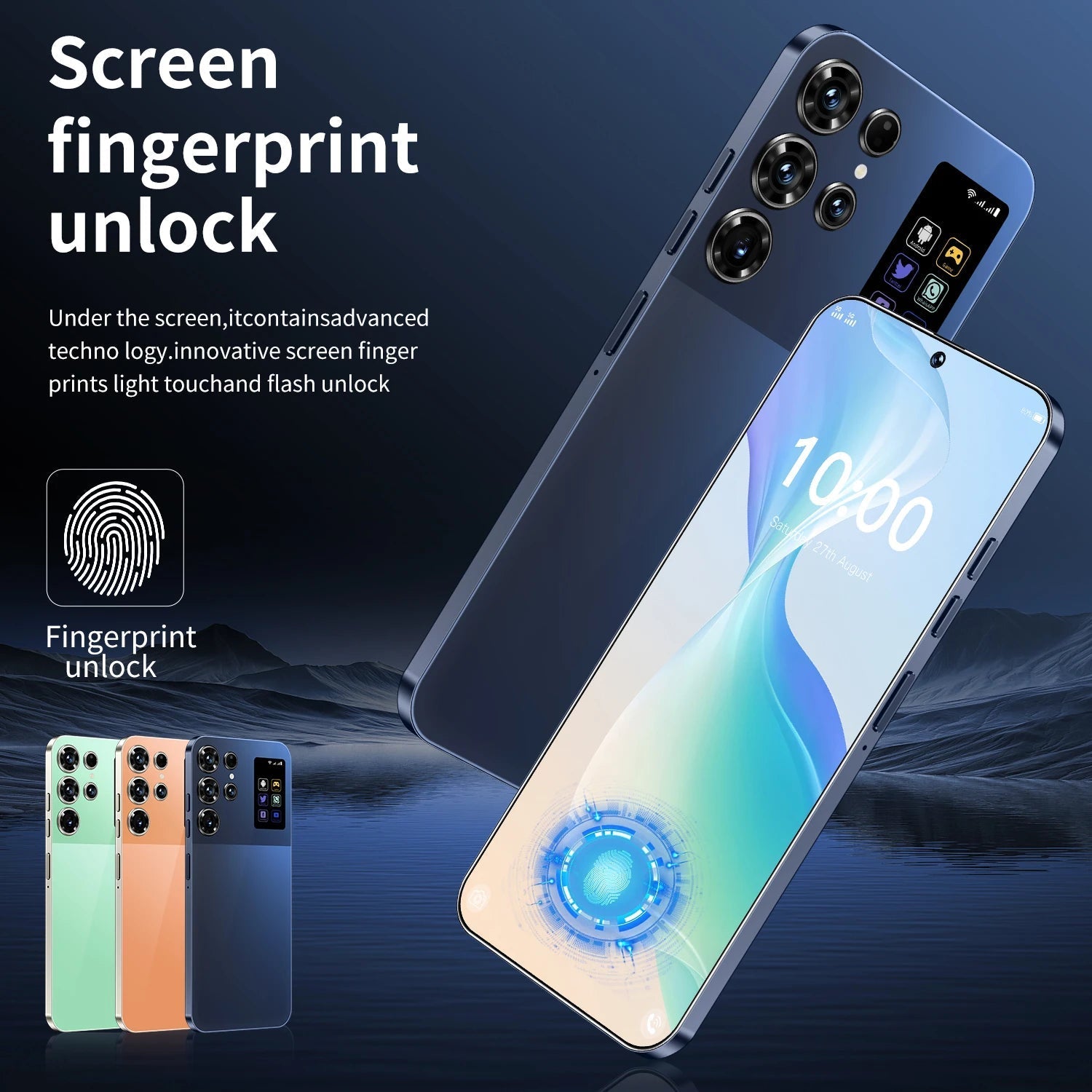S26 Smartphone 16GB+1TB 7.3inch - Rios Future Shopsmartphones191288010:3327837Black;200001046:4807216g;210188933:11835346256 GB;210214501:3496622US