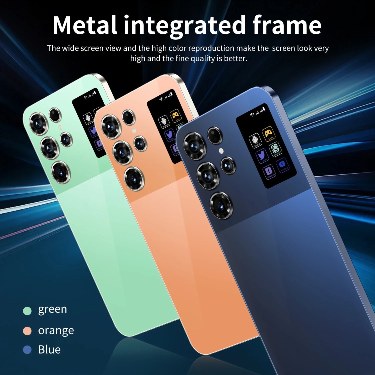 S26 Smartphone 16GB+1TB 7.3inch - Rios Future Shopsmartphones191288010:3327837Black;200001046:4807216g;210188933:11835346256 GB;210214501:3496622US