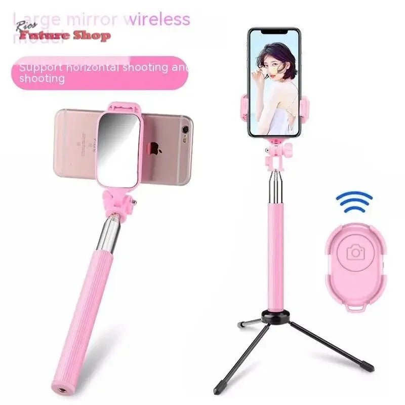 Selfie Stick com tripé e Bluetooth - Rios Future Shop
