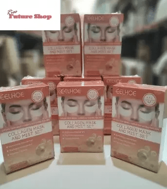 Set de almohadilla y gel hidratante de colágeno - Rios Future Shop
