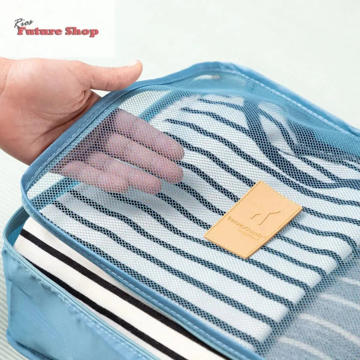 Set de Bolsas Organizadoras para Maletas Luggan InnovaGoods 6 Piezas - Rios Future Shop