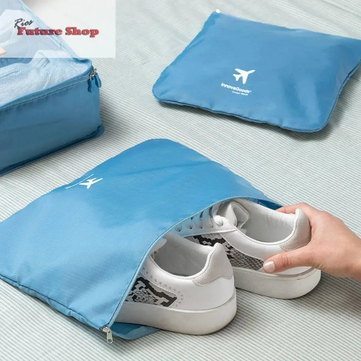 Set de Bolsas Organizadoras para Maletas Luggan InnovaGoods 6 Piezas - Rios Future Shop