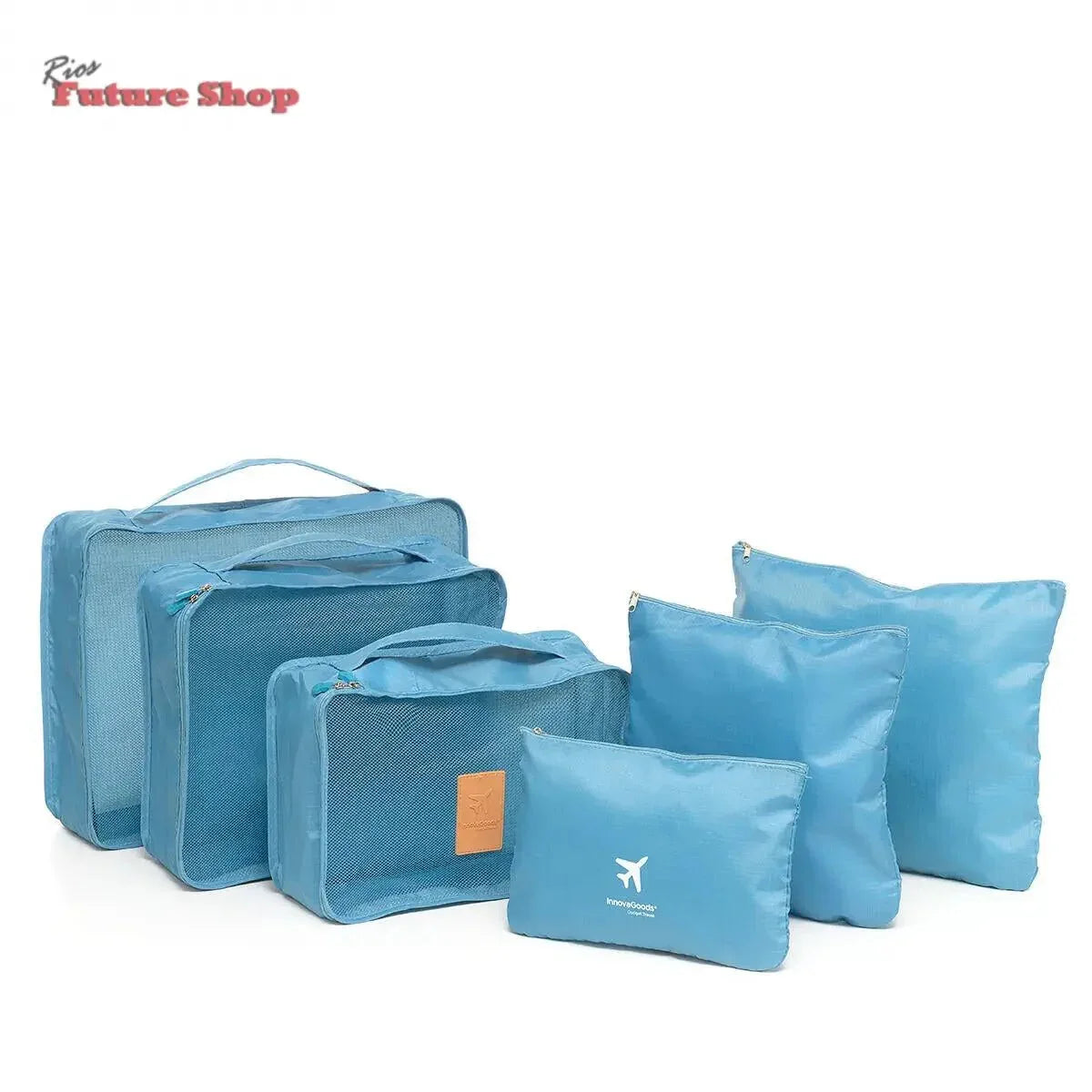 Set de Bolsas Organizadoras para Maletas Luggan InnovaGoods 6 Piezas - Rios Future Shop